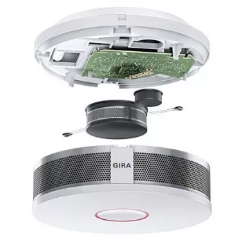 Fotoelektrický reflexný detektor GIRA Dual Q