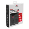 Predlžovacia zásuvka MACLEAN MCE387 B — 2 zásuvky, 3×USB A, 110–240 V, 1,5 m kábel, max. 2500 W