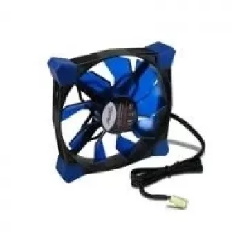 INTER-TECH Nitrox N-120-B 120mm ventilátor skrine - modrý