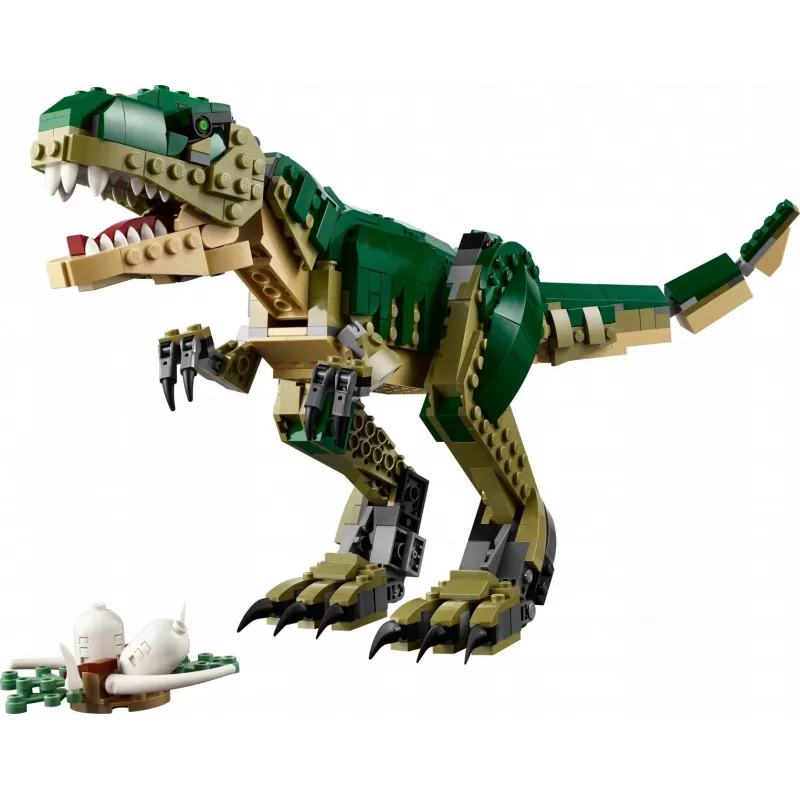 Konštrukčná hračka LEGO Creator 3-in-1 T.Rex stavebnica, 626 dielov, 150 mm výška, vek 9+