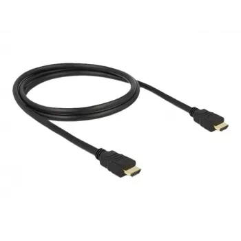 HDMI kábel DeLOCK 84752 1m Type-A konektor samec na samec čierny