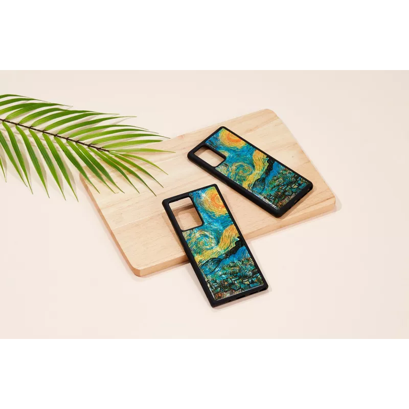 Ochranné puzdro iKins pre Samsung Galaxy Note 20 – starry night čierne
