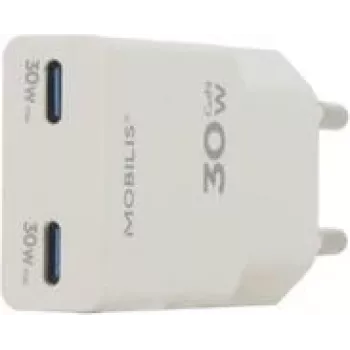 Mobilis Energia nabíjačka 30W nástenná USB-C biela - nabíjačka (020026)