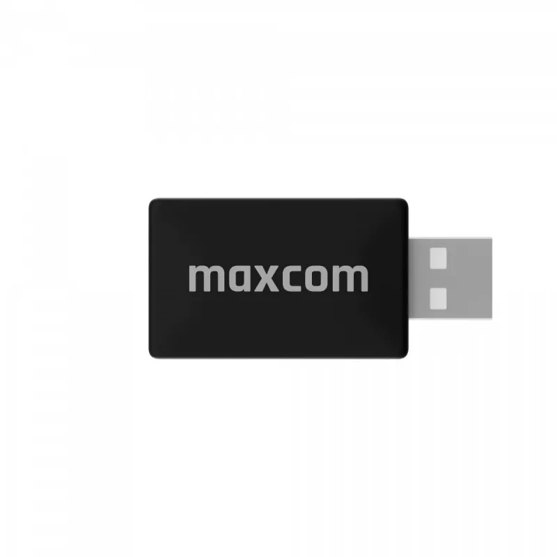 Maxcom MC02 Wave bezdrôtový adaptér do autorádia, čierny
