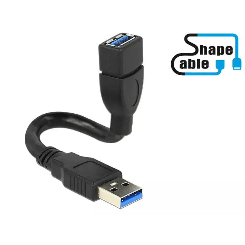 USB kábel DeLOCK 0,15 m 2xUSB3.0-A