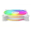 Cooler Master MasterFan MF120 Halo2 White Edition MFL-B2DW-21NP2-R2 skrinkový ventilátor ARGB 120 mm, 27 dB, 51,88 CFM, biely