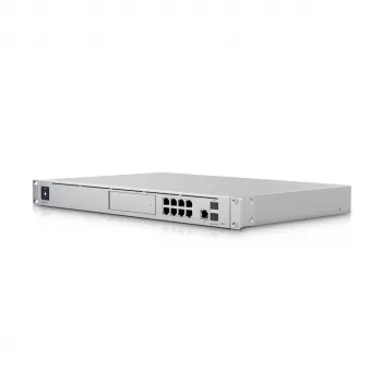 Gateway UBIQUITI Dream Machine Special Edition — Rack 1U, 8x RJ-45 LAN, PoE, 1,7 GHz CPU, 4 GB DDR4, 16 GB Flash, 3,3 cm dotykový displej