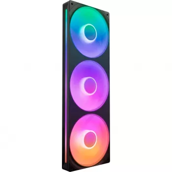 NZXT F360 RGB Core 360mm ARGB 3-balík čierna