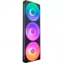 NZXT F360 RGB Core 360mm ARGB 3-balík čierna