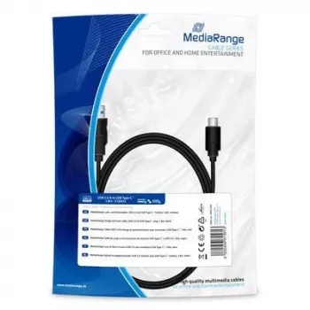 USB kábel MediaRange MRCS182 USB 3.2 Gen 1 1,8 m USB A USB C čierny