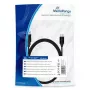 USB kábel MediaRange MRCS182 USB 3.2 Gen 1 1,8 m USB A USB C čierny