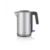 Rýchlovarná kanvica SEVERIN WK 3449 — 1,7 l, 2400 W, nerez/plast, čierno-strieborná