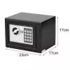 Elektronický trezor Extralink Home S-406 s digitálnym kódom a kľúčmi