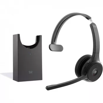 Headset 721 Wireless SINGLE+STAND Carbon čierna Usba B