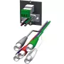 Custom modul 1x VGA + 1x stereo (čierny, pre stolové zásuvky)