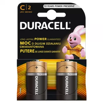 (C X 4 ks) Duracell AA, AAA, D, C, 2032, 9V (LR14 LR20 6LR61 CR2032 sortiment) batérie