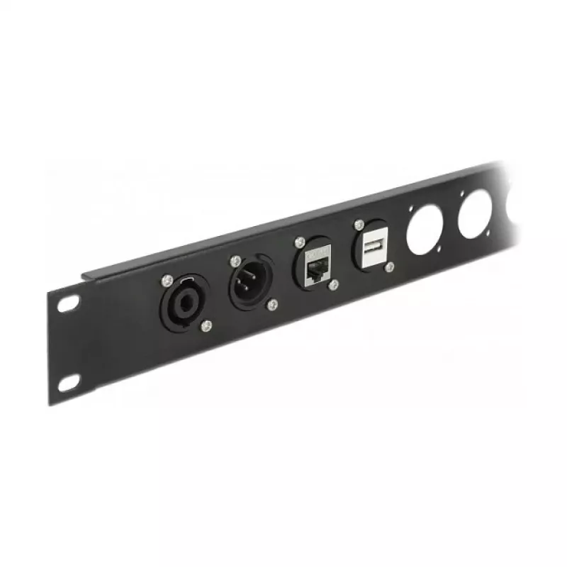 VGA adaptér DELOCK 86792 – 15-pin konektor samica na 15-pin konektor samica, čierny