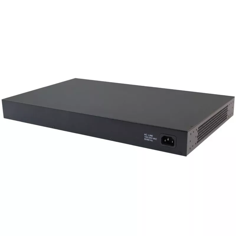 Sieťový switch ALLNET ALL-SG8428v2FPM-10G — 24+4 portov, PoE, 10G uplinky