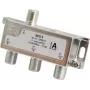 Triax SCS 3 - káblový rozbočovač - 75 Ohm - 5 - 2400 MHz - strieborný - biely - samica - 10,5 dB (349823)