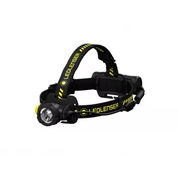Ledlenser 502195 baterka čierna, žltá čelová LED lampa