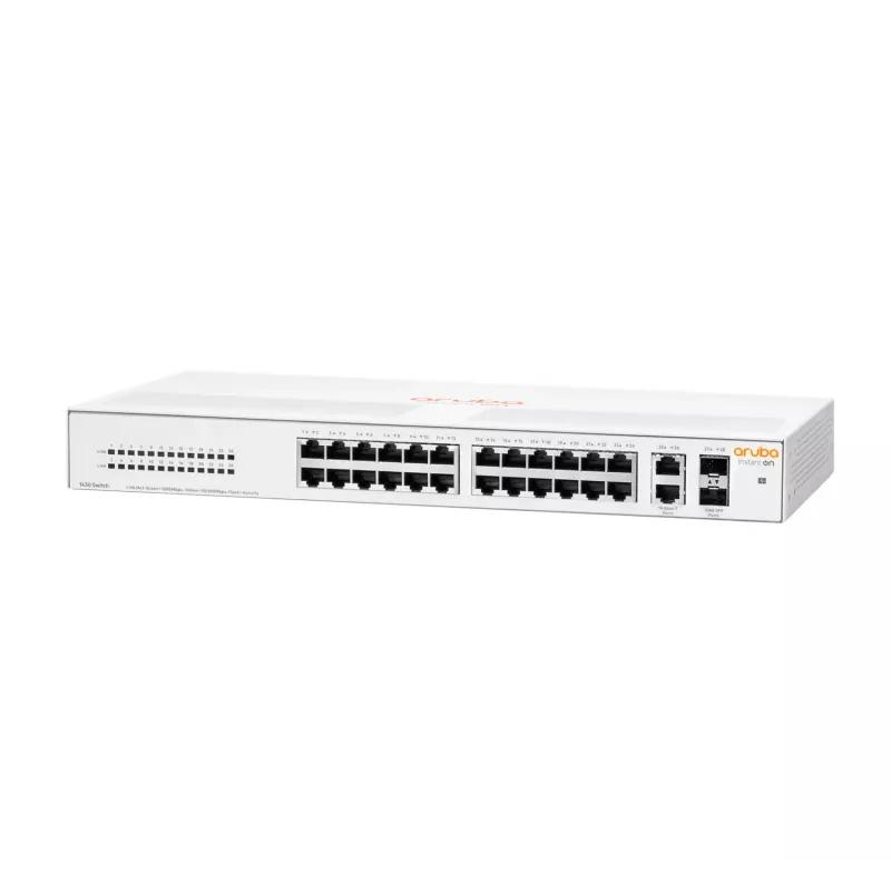 HPE Aruba Networking Aruba Instant On 1430 26G 2SFP nemanaged L2 Gigabit Ethernet (10/100/1000) 1U