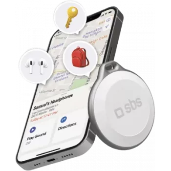 SBS Tracker SBS Track My Circle pre Apple telefóny, biela