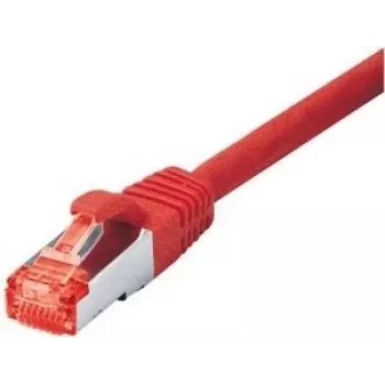 Tecline exertis Connect - patch kábel - RJ-45 (M) na RJ-45 (M) - 20 m - SSTP kábel - CAT 6 - bez halogénov - červený (71520R)