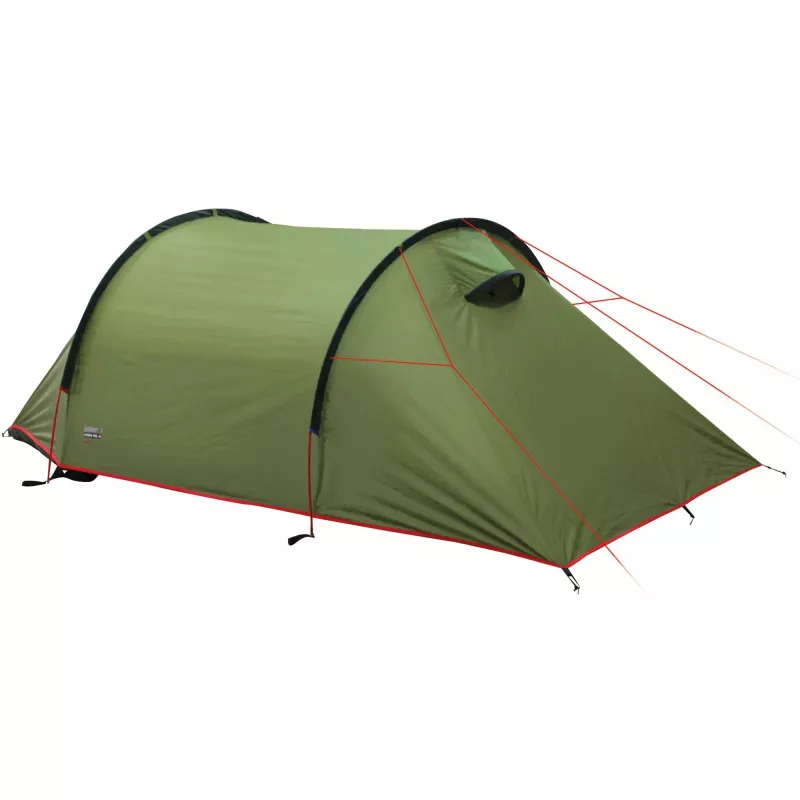 High Peak Kite 2 extra ľahký kupolový stan 2 osoby zelená, červená