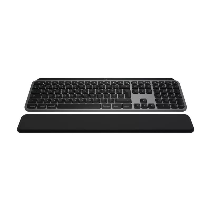 Logitech MX Keys S Combo pre Mac, bezdrôtová, DE rozloženie sada klávesnice a myši, klávesy a funkcie optimalizované pre macOS