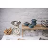 Staub Mini Cocotte Okrúhly, 4 ks - 200ml, Antická Tyrkysová