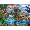 Jigsaw Puzzle 1000 ks, schmidt spiele Panorama of the Animal World, model 58866