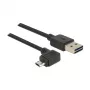 USB kábel DeLOCK 83847 USB 2.0 0,5 m USB A Micro-USB B čierny