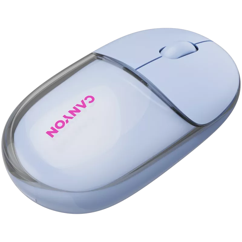 Canyon On Click 24 – 2in1 bezdrôtová optická myš Bluetooth / 2,4 GHz – 1200 dpi – batéria
