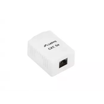 Lanberg OU5-0001-W zásuvka RJ-45 biela