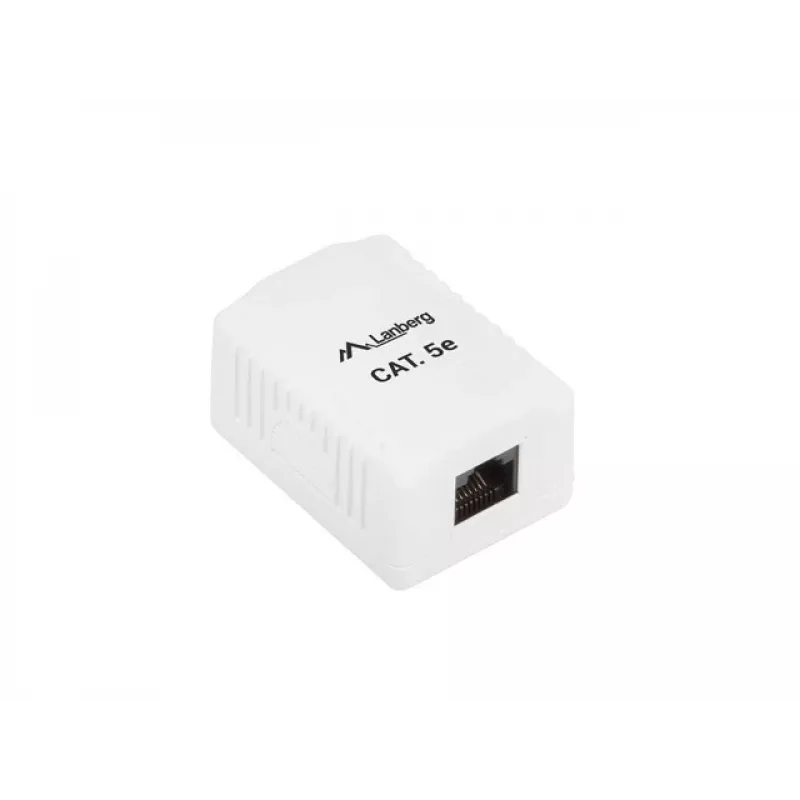 Lanberg OU5-0001-W zásuvka RJ-45 biela