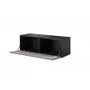 Cama obývacia zostava ROCO 2 (2xRO1 + 4xRO3) biela/čierna/biela