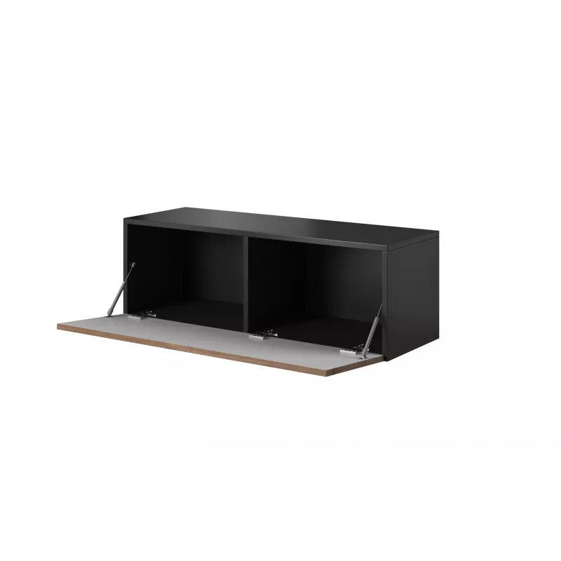 Cama obývacia zostava ROCO 2 (2xRO1 + 4xRO3) biela/čierna/biela