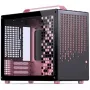 Jonsplus MATX Handle Case Z20 čierno-ružová – Mini/Micro/Flex-ATX skriňa s rukoväťou