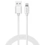 Savio Cl-193 USB kábel USB 2.0 2 m USB A USB C/Lightning biely