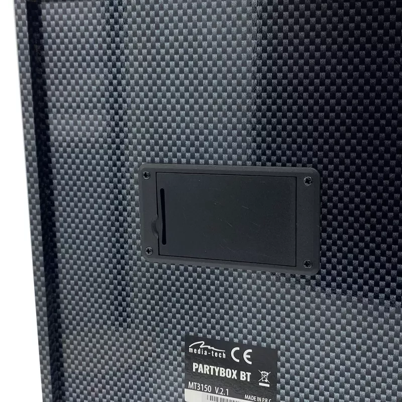 Stereo prenosný reproduktor Media-Tech PARTYBOX BT MT3150 čierny