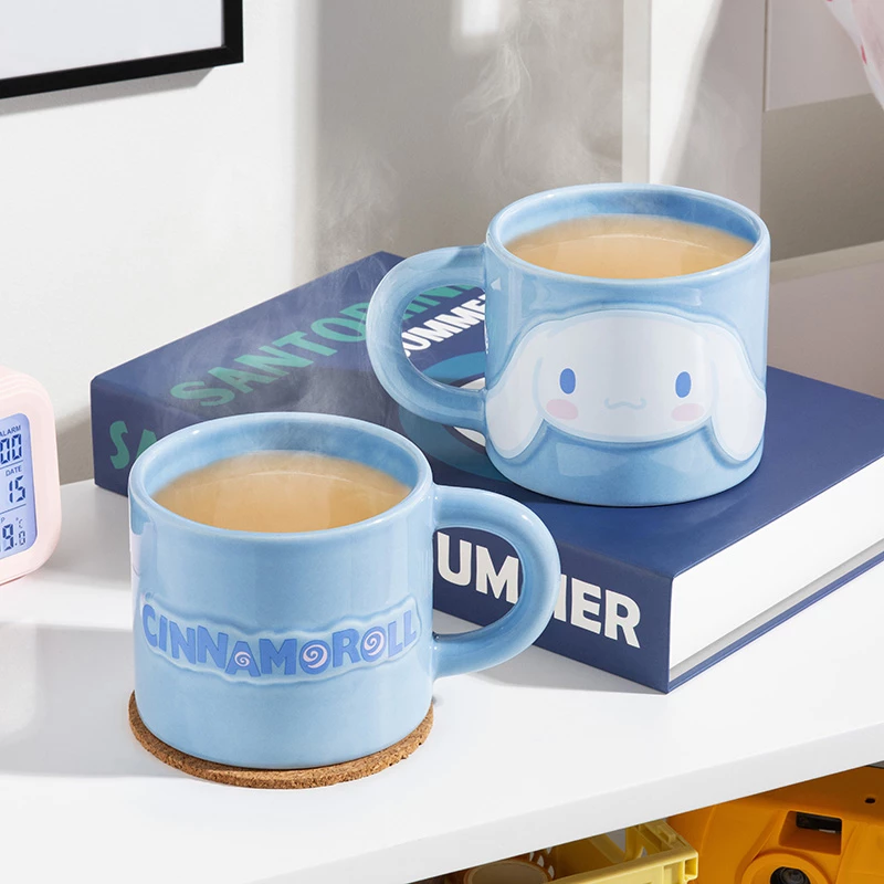Hrnček Paladone Paladone Cinnamoroll reliéfny hrnček – keramický hrnček s reliéfnym dizajnom Cinnamoroll