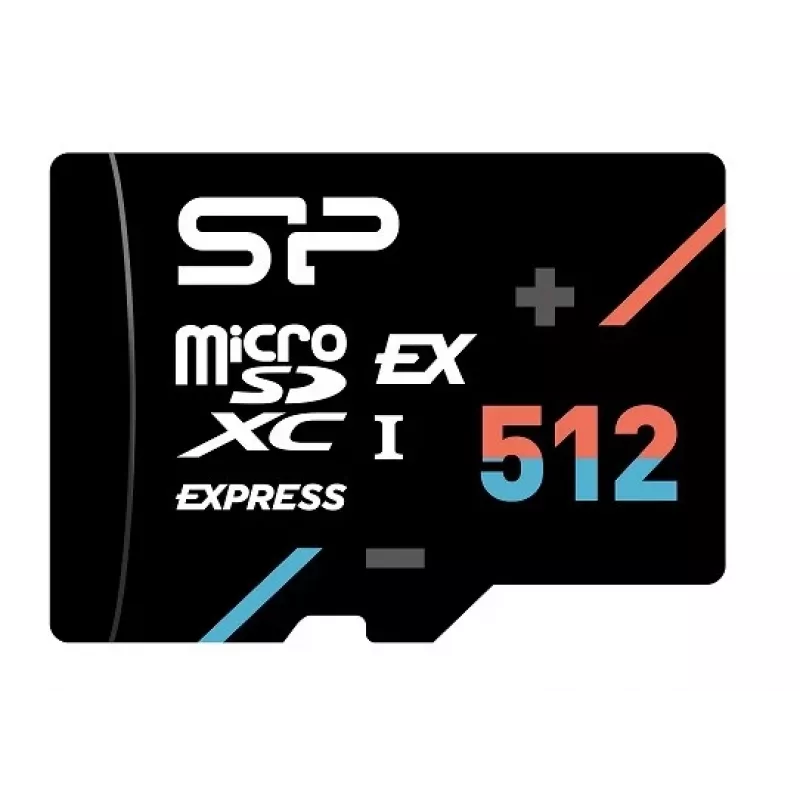 microSDXC pamäťová karta Silicon Power Hypera microSDXC Express 512 GB — UHS-I U3, V30, A1, Class 10