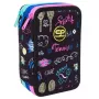 Trojposchodové puzdro na perá s výbavou CoolPack Jumper 3 TENNIS STAR