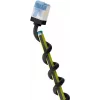 Goobay ultra-flexibilný CAT 6A patch kábel tenký U/FTP čierny - extra krátky konektor samec (74316)
