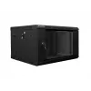 Nástenný rack LANBERG WF02-6606-10B 6U 600x374,3x600 mm nehrdzavejúca oceľ čierny