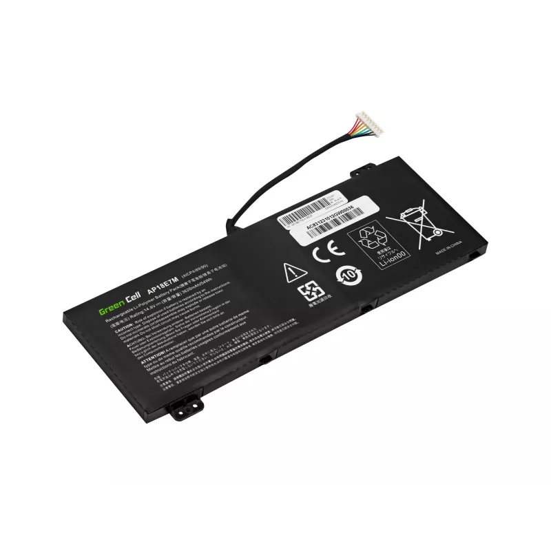 Green Cell AC83 batéria pre Acer Nitro AN515/AN517 — LiPo 3620 mAh, čierna