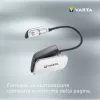 Varta Easy Line 16618 LED lampička na čítanie, 9 lm, s klipom