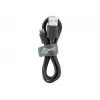 Goobay | USB-C nabíjací a synchronizačný kábel (USB-A > USB-C) | 38675 | čierny | RJ-45 | RJ-45 90°
