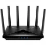 Stolný router Cudy WR11000 — Tri-Band 2,4/5/6 GHz, Wi-Fi 7, 4× 2,5 Gigabit LAN, 5765 Mbit/s pre 6 GHz pásmo, 512 MB RAM