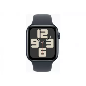 Watch SE GPS + Cellular 44 mm Midnight hliníkové puzdro s Midnight športovým remienkom – M/L